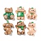 Opaque Resin Cabochons, Animal Theme, Mixed Shapes, Mixed Shapes, 24~28x17~22x7~8.5mm