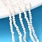 Natural Cultured Freshwater Pearl Beads Strands, Grade AB+, Potato, Floral White, 2~2.5mm, Hole: 0.6mm, about 158~160pcs/strand, 14.21~14.45''(36.1~36.7cm)