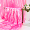 Laser Polyester Fabric, for Stage Show Decoration, Deep Pink, 1500x0.1mm