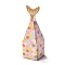 Paper Candy Boxes, Jewelry Candy Wedding Party Gift Packaging Boxes, Rectangle with Fishtail Shape, Gold, 5x5x16cm