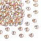 Preciosa® MAXIMA Crystal No Hotfix Flatback Stones, Czech Crystal, Dura Foiling, Round(438 11 615 Chaton Rose), 90300 200 Light Peach AB, SS6(1.9~2.1mm)
