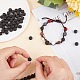 Синтетические бусины из лавы G-S277-8mm-01-3
