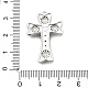 Латунные микро проложить кубического циркония подвески KK-L228-34P-01-3