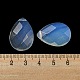Опалитовые граненые бусины-капли G-B070-20-3