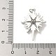 Латунные микро проложить кубического циркония подвески KK-B124-08P-03-3