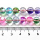 Прозрачные стеклянные бусины X-GLAA-B022-8mm-11-4