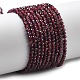 Гранат природный бисер нитей G-H079-A01-02B-1