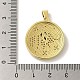 Латунные микро проложить кубического циркония подвески KK-Z042-26G-02-3