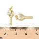 Латунные микро проложить кубического циркония подвески KK-Q068-50G-3
