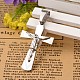 Не тускнеющие кресты-подвески из нержавеющей стали 304 STAS-I035-13A-1