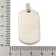 Ионное покрытие (ip) подвески из нержавеющей стали 304 STAS-F307-15G-3