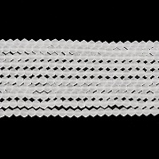 Имитировать нити бус из матового стекла из австрийского хрусталя EGLA-A039-T3mm-MD13