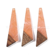 Подвески из смолы и дерева WOOD-F015-15A