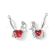 Латунные микро проложить кубического циркония подвески KK-L208-05P-02