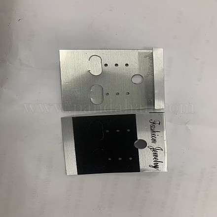 Пластиковая карта дисплей серьги CDIS-WH0015-02-1