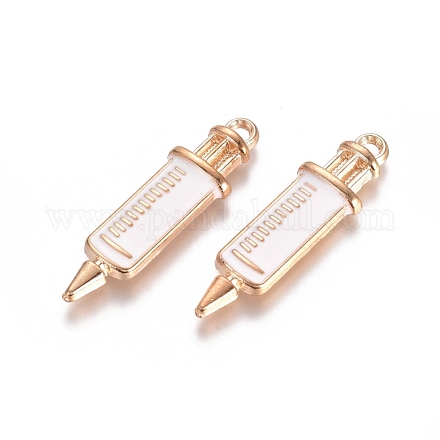 Подвески из эмали и сплава X-PALLOY-WH0066-B-14A-1