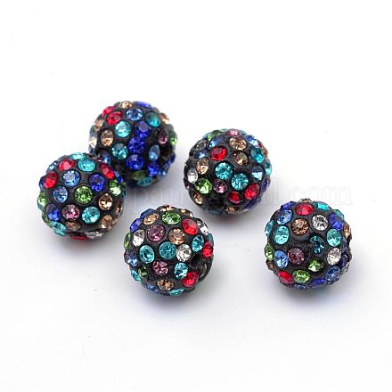 Полимерная глина Pave горный хрусталь бисер RB-Q197-10mm-30-1