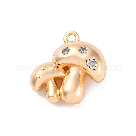 Латунные микро проложить кубического циркония подвески KK-D288-07G-1