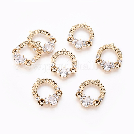 Сеттинги для кулона (кабошонов) ZIRC-L077-021G-1