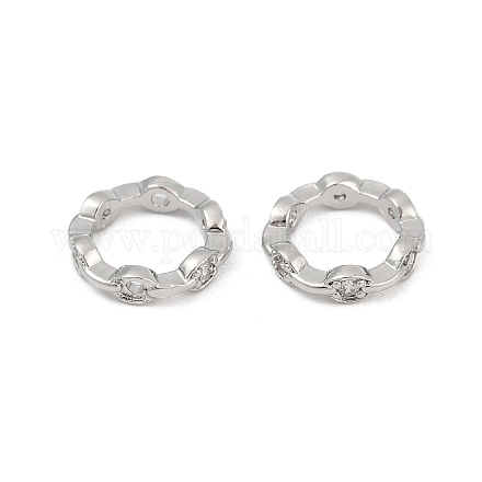 Рамка из прозрачного кубического циркония из латуни KK-D375-33P-1