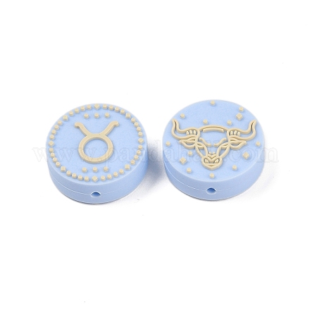 Фокальные бусины из пищевого силикона SIL-Z021-02J-1