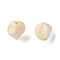 Opaque Acrylic Beads, Nuggets, PeachPuff, 16.5x15x13.5mm, Hole: 2.5mm, about 340pcs/500g