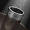 304 Stainless Steel Finger Rings for Men, Antique Silver, 8mm, US Size 10 1/4(19.9mm)