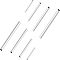 UNICRAFTALE 200pcs 4 Sizes 10/15/20/25mm Tube Spacer Beads Stainless Steel Loose Beads Tube Small Hole Spacer Beads Smooth Surface Beads Finding for DIY Bracelets Necklace Jewelry Making