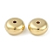 CCB Plastic Beads, Rondelle, Golden, 12.5x7mm, Hole: 2mm