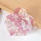 Flower Shape Hair Claw Clip, Cellulose Acetate Ponytail Hair Clip for Girls Women, Pearl Pink, 64x57x43mm