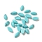 Synthetic Turquoise Cabochons, Horse Eye, 8x4x2.5~3mm