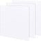 BENECREAT 3 Sheets 3mm White Foam Sheets Lightweight Rigid Foam for Crafts, DIY Supplies, Foam Rubber Mats for Mounting Crafts Modelling Art Display, 30x40cm