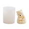 DIY Candle Silicone Molds, for Scented Candle Making, WhiteSmoke, 5.2x6.4cm, Inner Diameter: 4x4x6cm