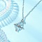 304 Stainless Steel Empty Macrame Pouch Pendant Singapore Chain Necklaces, with Brass Slider Beads, Stainless Steel Color, 17.83 inch(45.3cm)