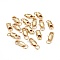 Grade AAA Brass Lobster Claw Clasps, Cadmium Free & Nickel Free & Lead Free, Real 14K Gold Plated, 12x6x3mm, Hole: 3mm