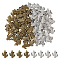 100Pcs 2 Style Tibetan Style Alloy Pendants, Cadmium Free & Lead Free, Cactus, Antique Bronze & Antique Silver, 20x15x2.5~3mm, Hole: 1.5~1.8mm, about 50pcs/style