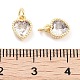 Латунь с подвесками из фианита KK-P271-42G-B-3