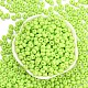 Стеклянные бусины с имитацией нефрита SEED-Z001-A-B02-2