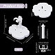 Пластиковые регулируемые подставки для кукол ODIS-WH0038-98C-2