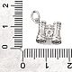 Латунные микро проложить кубического циркония подвески KK-V007-37P-3