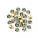 Preciosa® maxima crystal в пришивной чашке X-PRC-SS16-30010-G-3