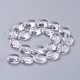Стеклянные бусины GLAA-R196-20x16mm-01-2