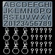 Сделай сам наборы для ключей DIY-YW0006-60-1