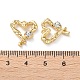 Подвески из сплава с покрытием из стразов FIND-M038-12G-3