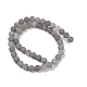 Натуральный druzy агатовые бусы пряди G-NH0024-A02-8mm-4