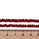 Нити из матовых непрозрачных стеклянных бусин GLAA-N017-4mm-15-3