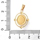 Подвески из натурального аметиста  STAS-C120-14G-08-3