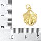 Латунные микро проложить кубического циркония подвески KK-K298-12G-3