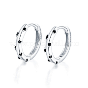 Элегантные серьги-кольца из стерлингового серебра s925 EH3926-4