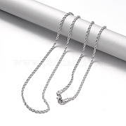 Не тускнеющие цепочки из нержавеющей стали 304 NJEW-F195-05C-P